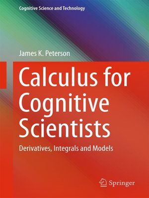 cover image of Calculus for Cognitive Scientists